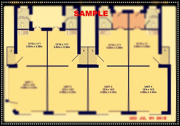 Two storey house floor plan with garage