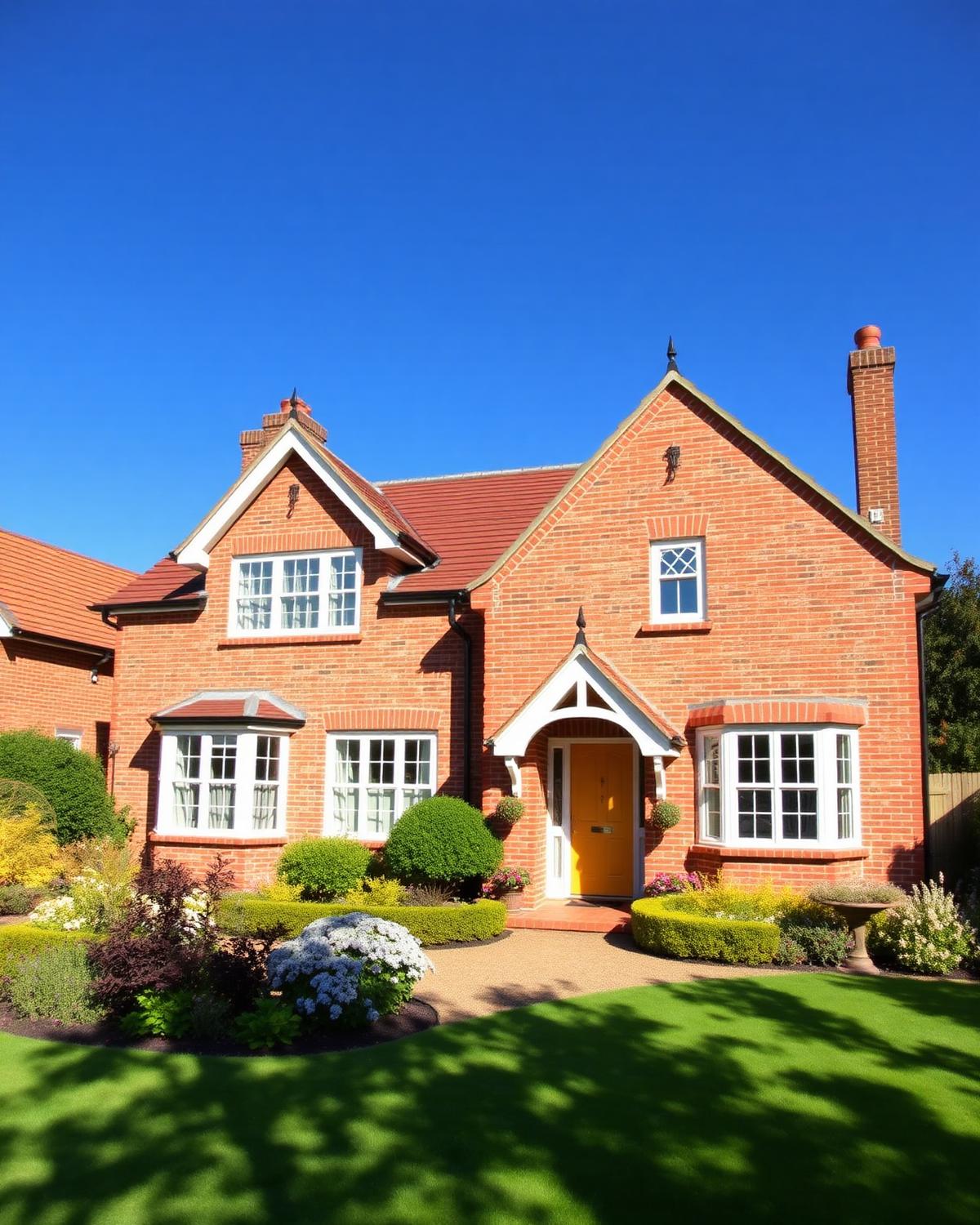 Terraced houses being assessed for a domestic Energy Performance Certificate